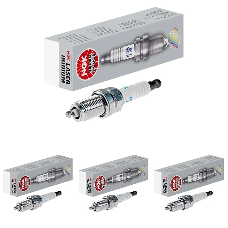 NGK Spark Plug IZFR6K-11S Laser Iridium 5266 (Pack of 4)