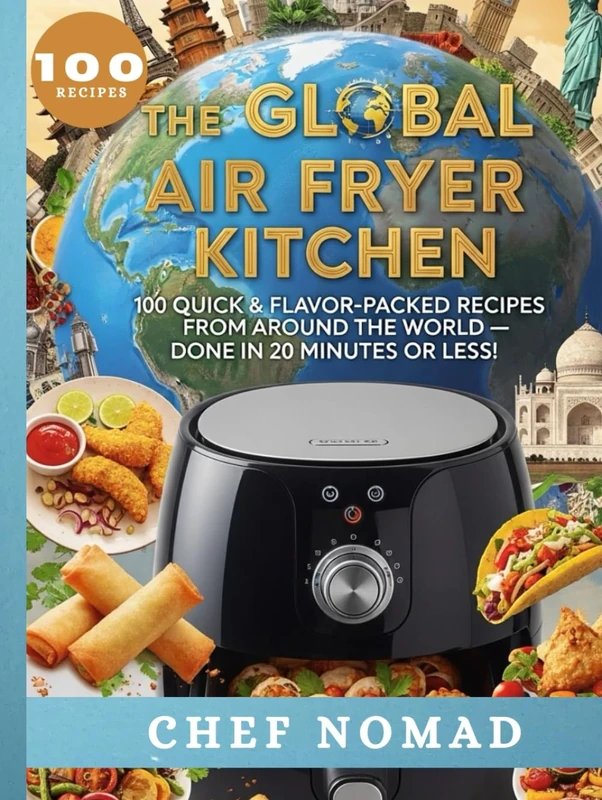 The Global Air Fryer Kitchen: 100 Quick & Flavor-Packed Recipes from Around the World — Done in 20 Minutes or Less!