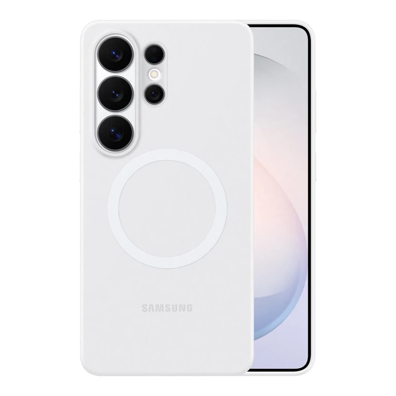 Samsung Galaxy S26 Ultra Silicone Magnet Case, White