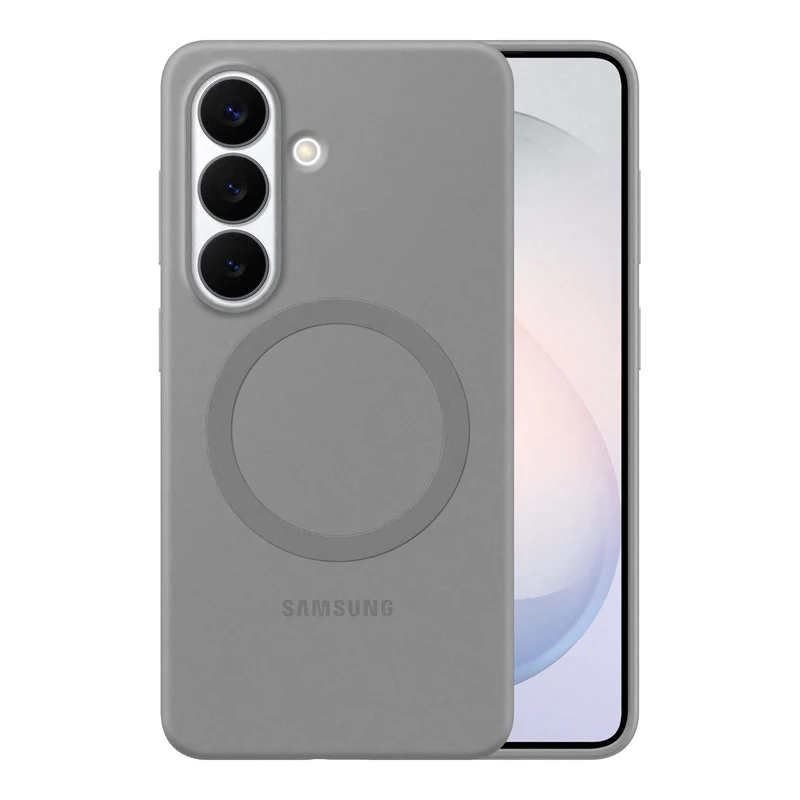 Samsung Galaxy S26 Silicone Magnet Case, Grey