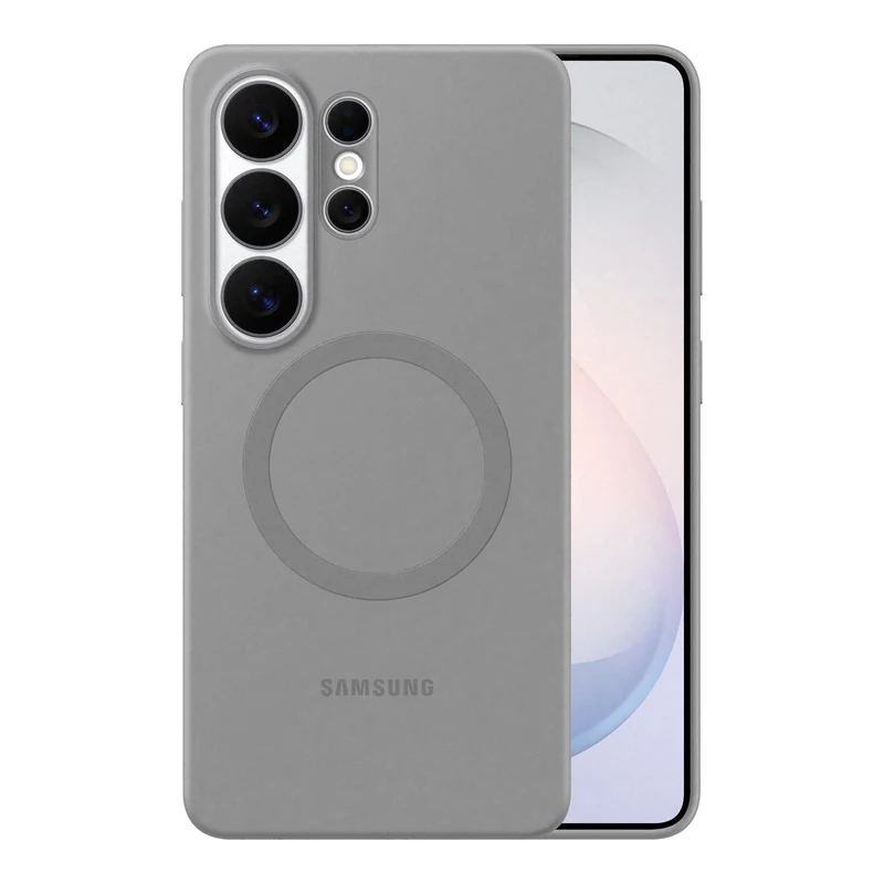 Samsung Galaxy S26 Ultra Silicone Magnet Case, Grey