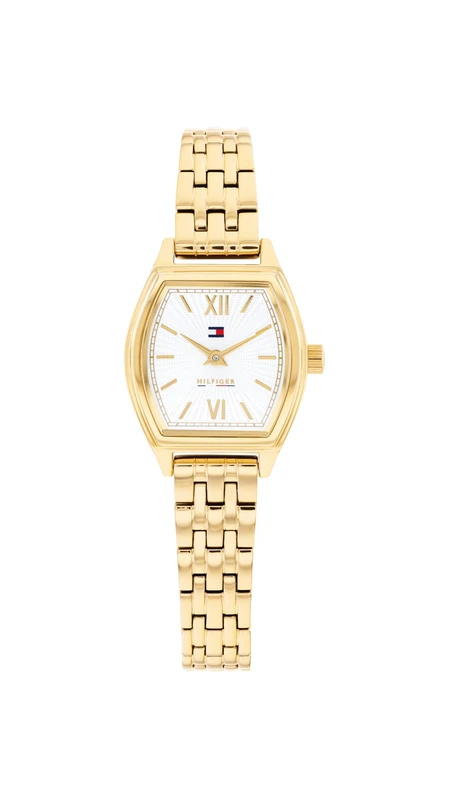 Tommy Hilfiger Two Hand Quartz Movement Watch Gold Colored with Gold Colored Stainless Steel Bracelet - 1782870