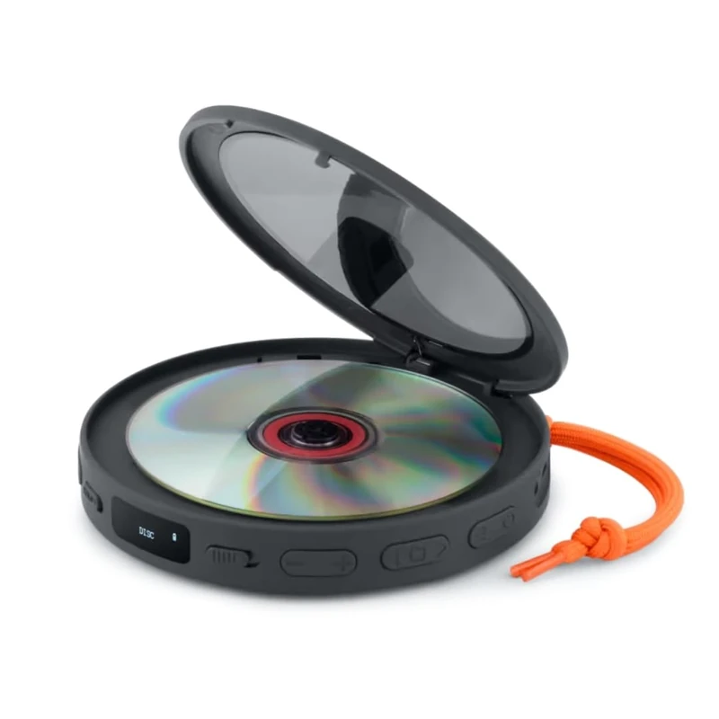 M-920 DMO Portable CD/MP3 Player with Bluetooth Transmitter & Vibration Protection - OLED Display, USB-C & 2000mAh Battery