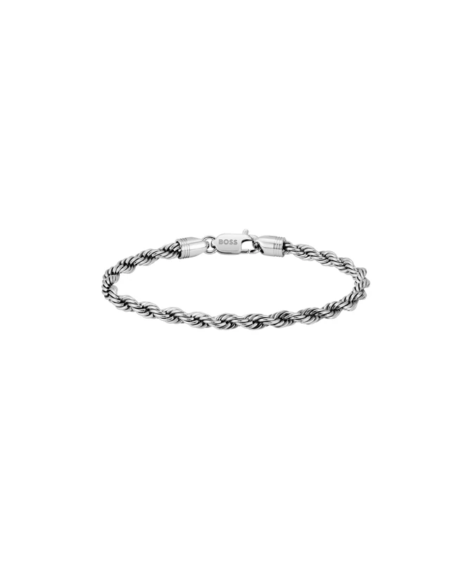 BOSS Jewelry Men's Chain Bracelet Stainless Steel - 1580809M