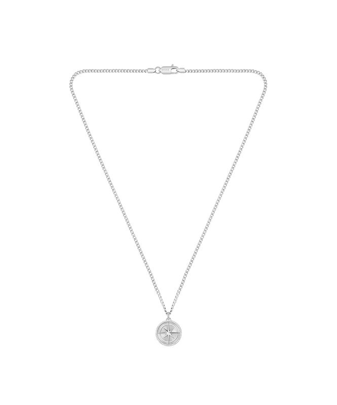 BOSS Jewelry Men's Pendant Necklace Stainless Steel - 1580841