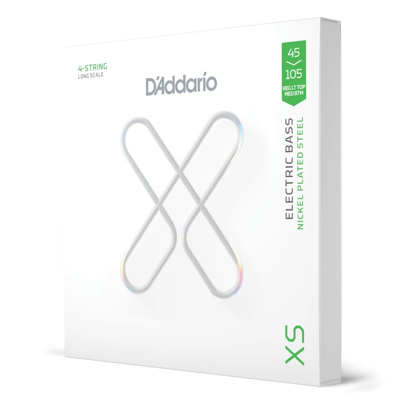 D'Addario XS Coated Electric Bass Strings XSB45105 45-105