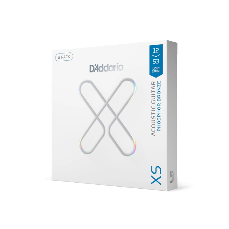 D'Addario XS Phosphor Bronze Acoustic Strings - 2 Pack