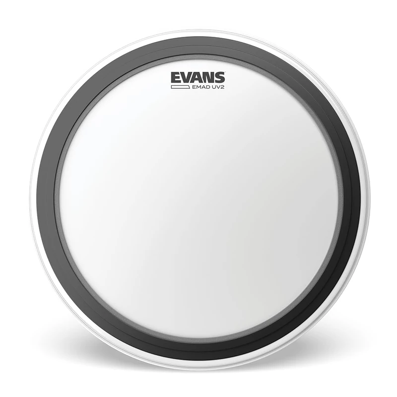 Evans EMAD UV2 Coated Bass Drumhead Tom Hoop, 16 Inch