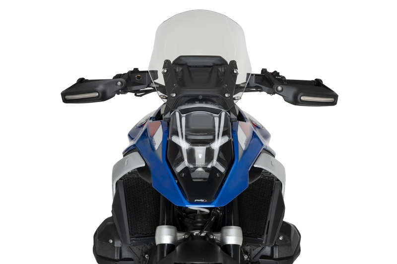 Puig 22303W Headlight Protector Pista #2, to optimize aerodynamics, reduce turbulence and offer a technical design with high resistance, Transparent