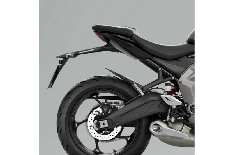 Puig 22501J Rear Mudguard Extension made of impact-resistant ABS with adhesive mounting to improve rear protection while maintaining aesthetics, Matte Black