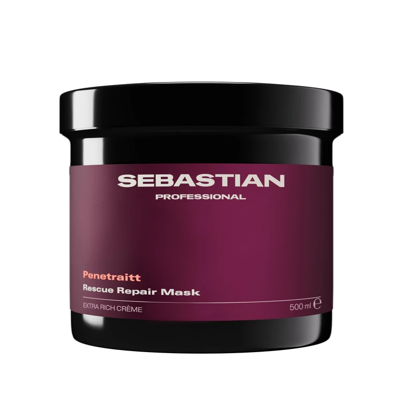 Sebastian Professional Penetraitt Rescue Repair Mask - Deep Conditioner Hair Mask for Damaged Hair (500ml)