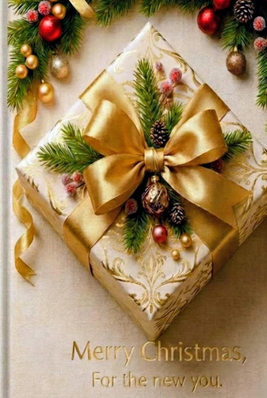 Merry Christmas, For the new you.