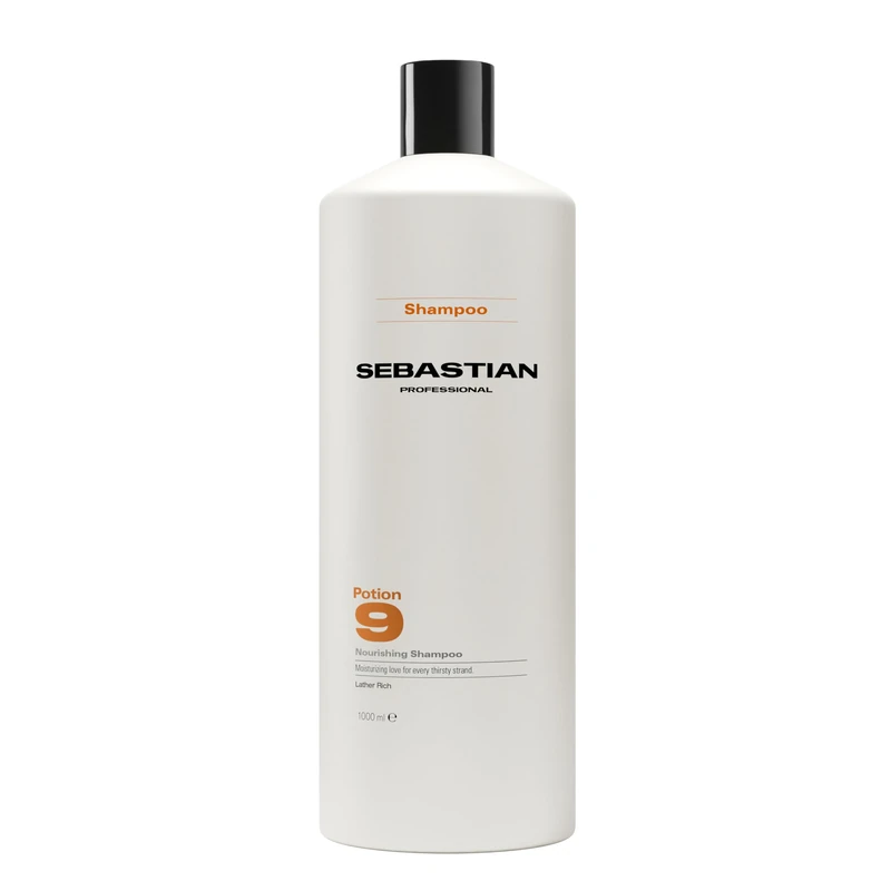 Sebastian Professional Potion 9 Nourishing Shampoo - Cleansing & Softening Shampoo for Dry & Damaged Hair (1000ml)