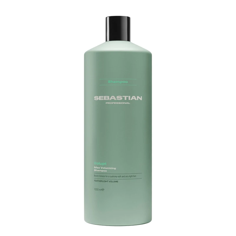 Sebastian Professional Volupt Max Volumising Shampoo - Boost Volume for Fine or Flat Hair - Cushiony-soft & Airy-light Feel (1000ml)