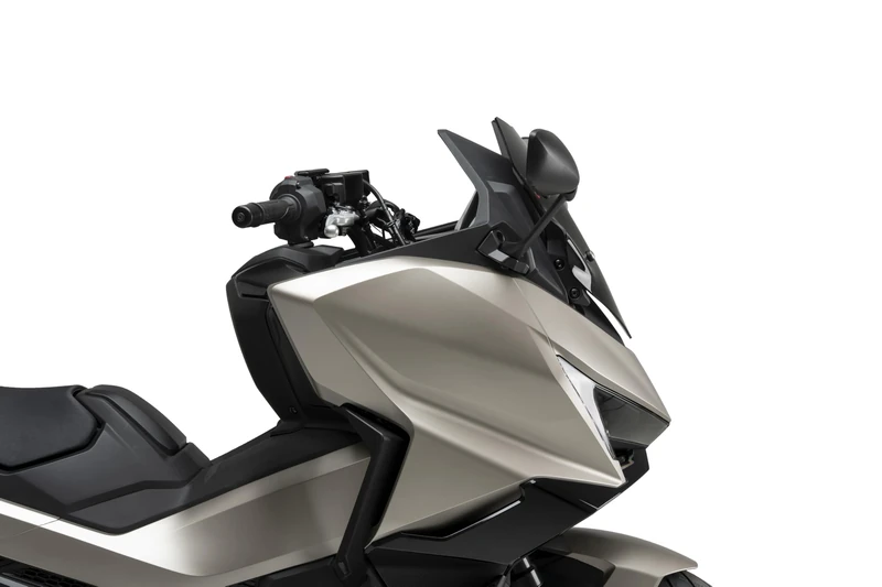 Puig 22583F V-Tech Line Sport; advanced aerodynamic design; angular profile; high resistance; TÜV & ABE certifications. Dark Smoke - Image 1