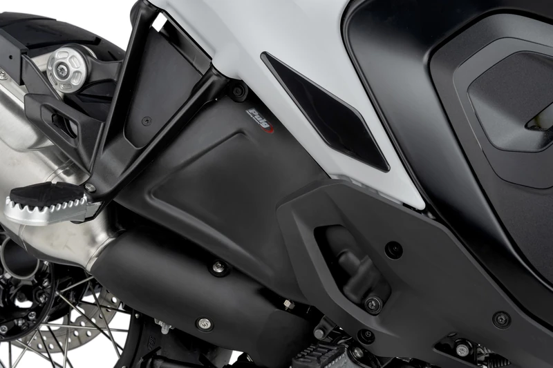 Puig 22430J Rear Deflectors; enhanced aerodynamic protection; resistant ABS design;sporty aesthetics; high durability and easy installation. Matte Black