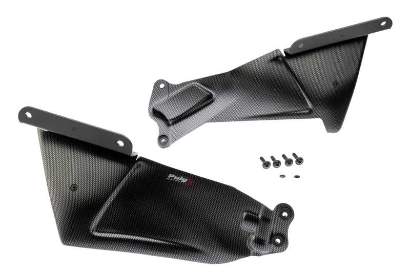 Puig 22519C Rear Deflectors aerodynamic protection, Carbon