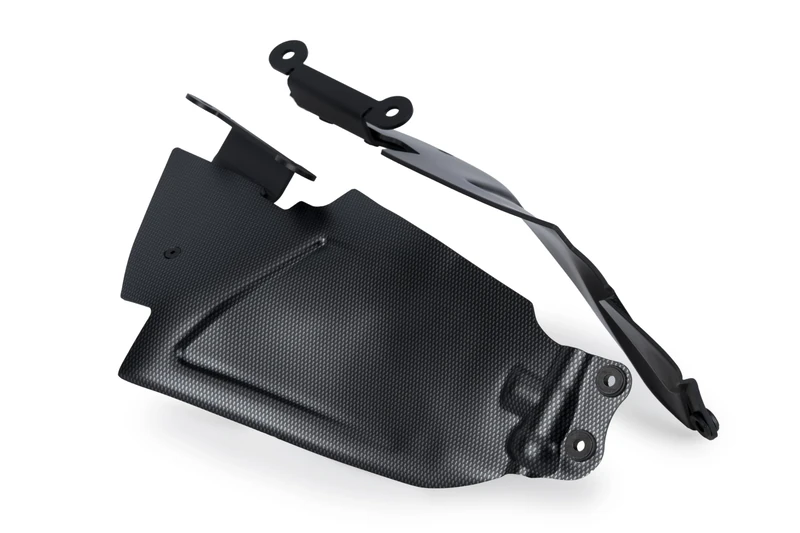 Puig 22430C Rear Deflectors; aerodynamic ABS design; high resistance; aesthetic enhancement; optimised stability and easy installation. Carbon-look