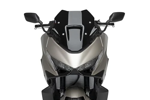 Puig 22583N V-Tech Line Sport Black; sporty aerodynamic design; resistant PMMA; angular profile; high durability and easy mounting. Black