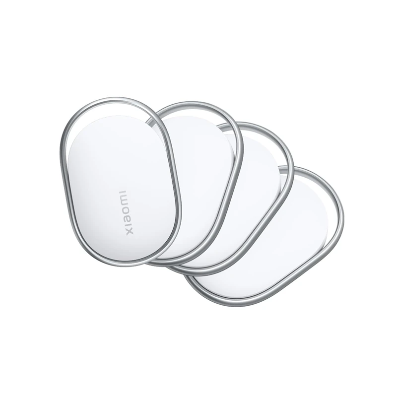 Xiaomi smart tag, compatible with Apple Find my and Google Android Find Hub, tracker, finder for luggage/bags/suitcase/wallet/pet, IP67 Waterproof, battery life over 1 year, 4 Pack