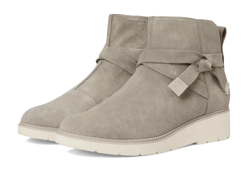 TOMS Women's Marlow Boot, Water Repellent Natural Shimmer Twill, 6 UK