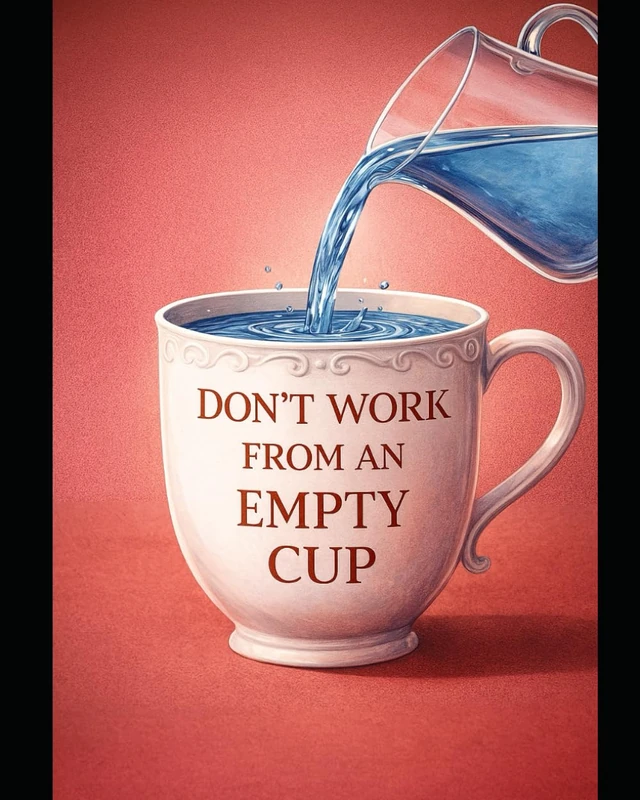 DON't Work from An Empty Cup!!.