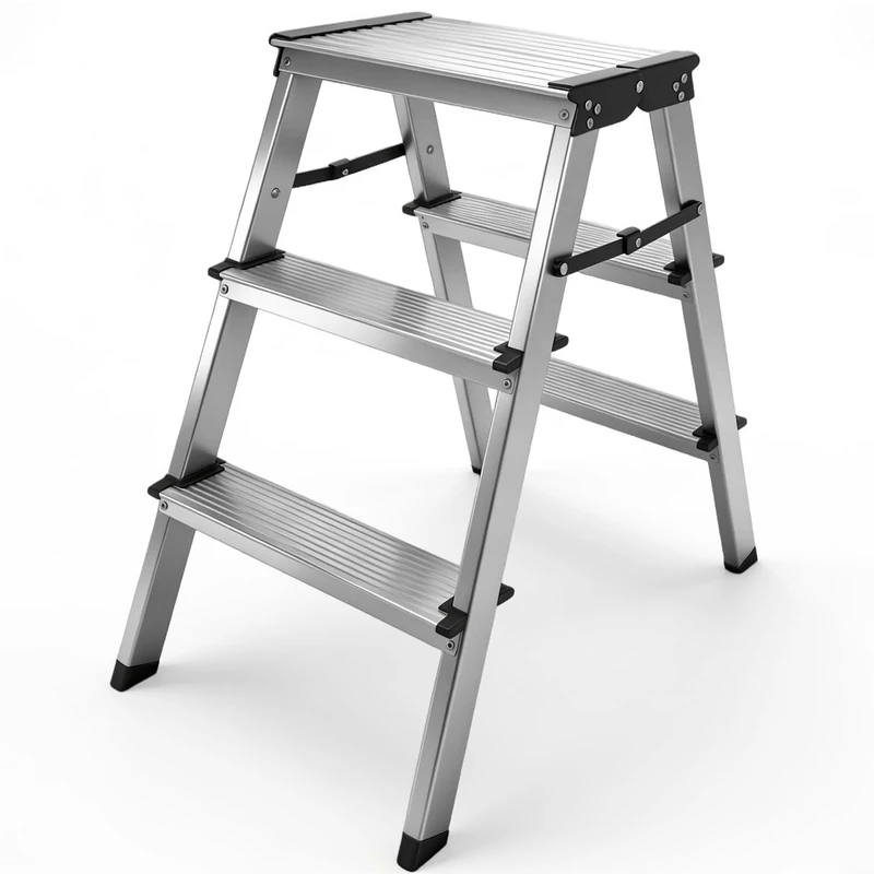 Step Ladder 3 Step Ladder Folding Step Safety Easy to Store