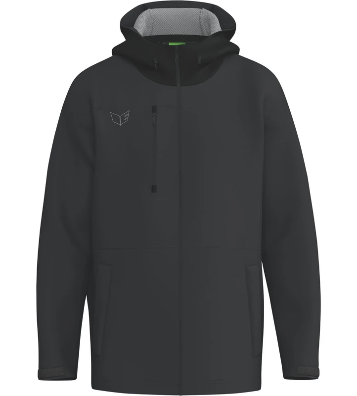 Erima Unisex Premia Hydro Jacket (2052601), black, M