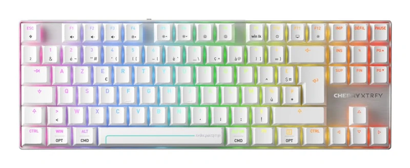 Xtrfy MX 8.2 Pro TMR Wireless TKL Gaming Keyboard - White