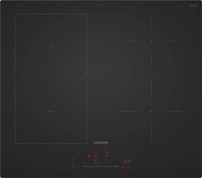 iQ500 ED61AHSC1E Induction Hob 60cm Matt Black Frameless