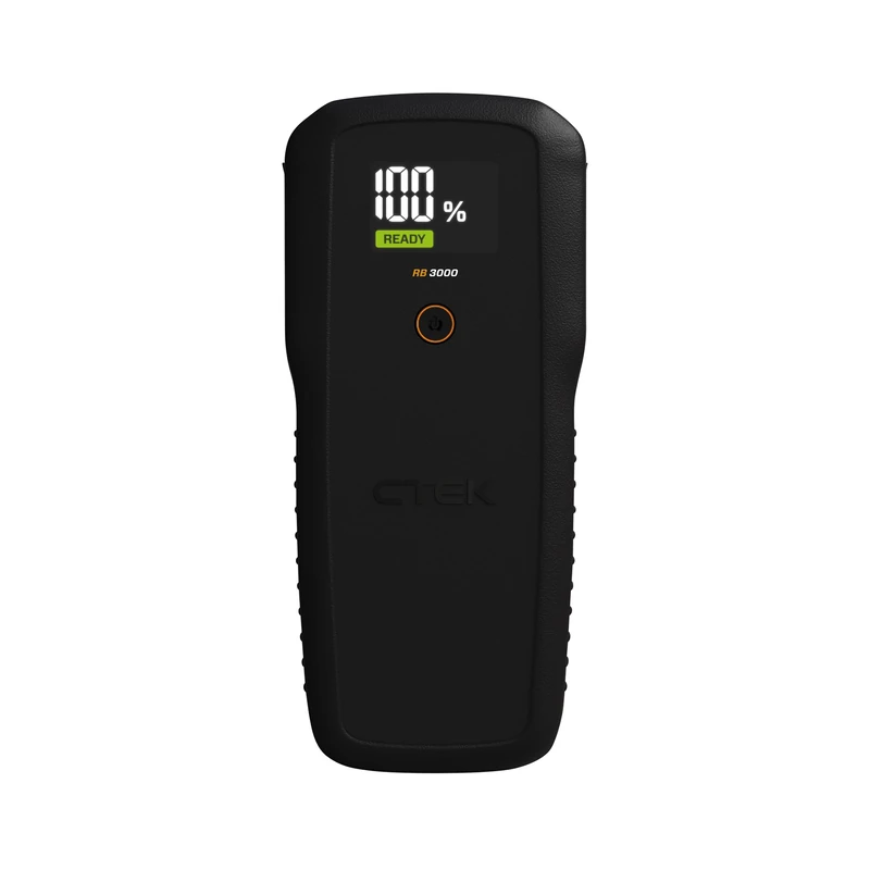 CTEK RB 3000 Portable Jump Starter - 3000A Battery Peak Current, Booster for 12V Batteries in Diesel and Petrol Vehicles