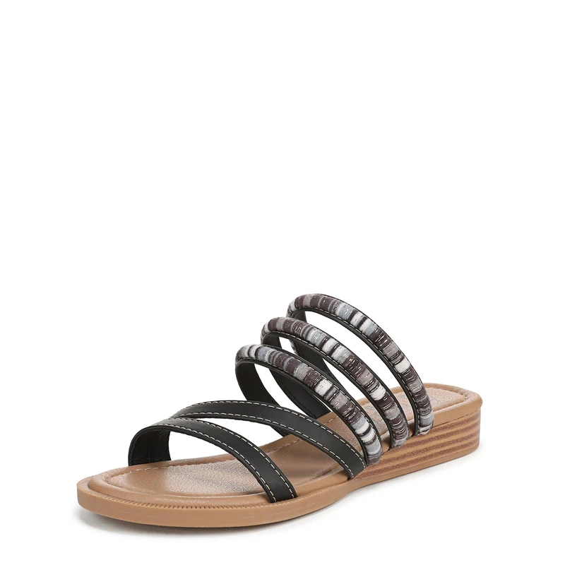 Blowfish Malibu Women's August Wedge Sandals, Black, Medium Fit, UK 6