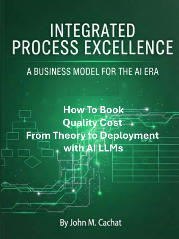 Quality Cost From Theory to Deployment with AI LLMs: Leveraging the IPE Process Platform (Integrated Process Excellence (IPE))