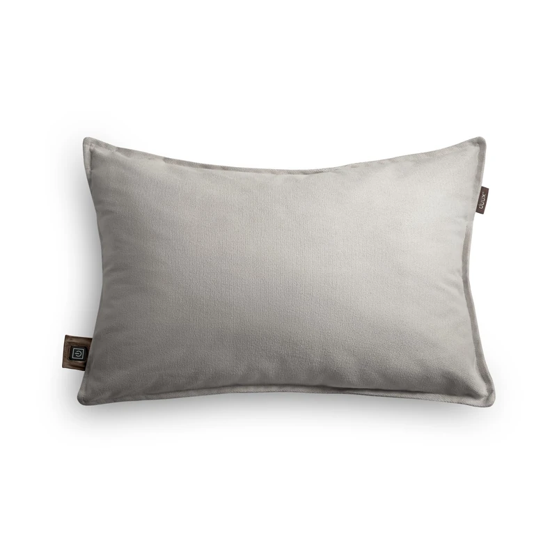 Duux Mellow Heated Cushion, Water-Repellent Cover, Up to 9 Hours Use on a Single Charge, 3 Heat Settings, Hand Washable, Built-in Overheat Protection, Grey