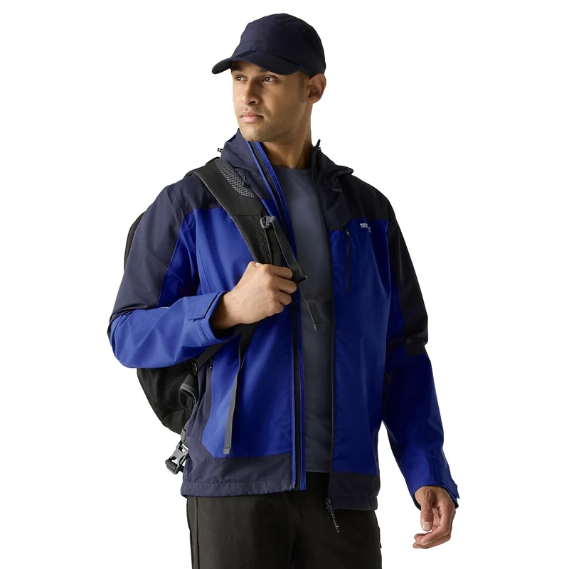 Regatta Mens Highton IV Waterproof Shell Jacket Breathable Hiking Walking Coat