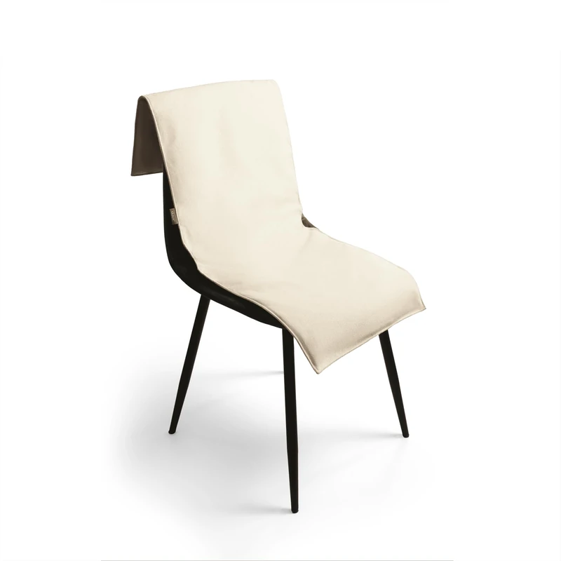Duux Mellow Heated Long Chair Pad, Extra-Long 110cm Design, Water-Repellent Cover, Up to 6 Hours Use on a Single Charge, 3 Heat Settings, Hand Washable, Built-in Overheat Protection, Beige