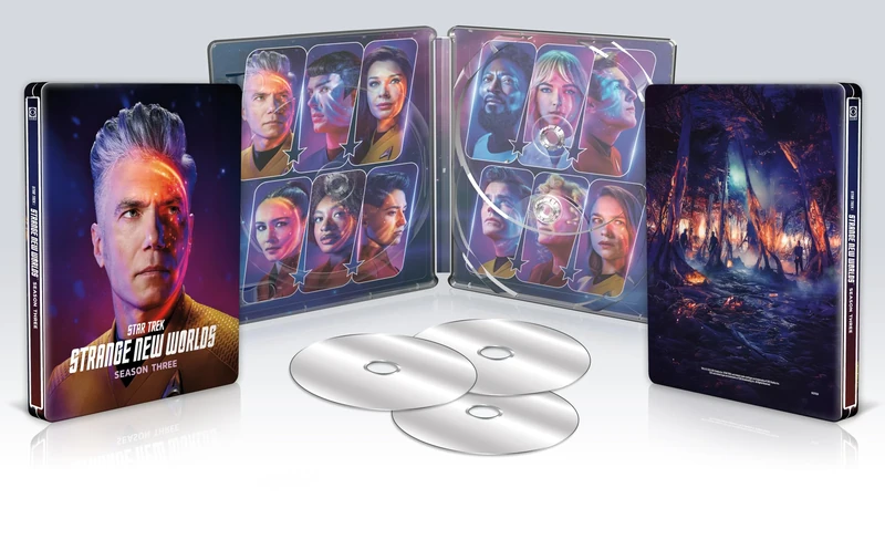 Star Trek: Strange New Worlds - Season Three Steelbook [Blu-ray] [Region A]