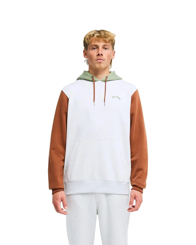 Billabong Hoodie ARCH BLOCK PO Mens Grey