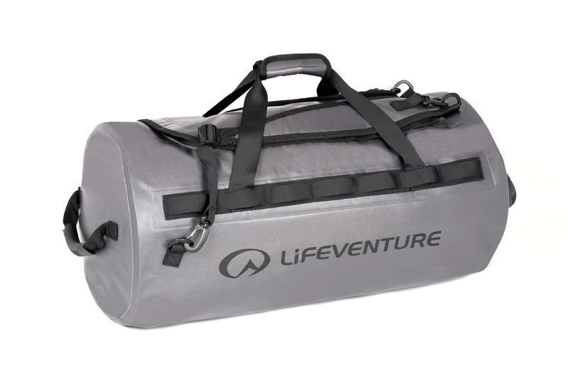 Lifeventure Heavy Duty Dry Bag Duffle 60L – Waterproof Zip Closure Duffle, ideal for Boating, Paddleboarding, Canyoning and Hiking