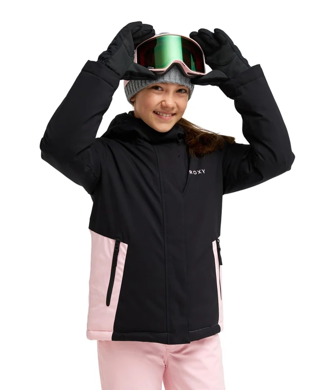 Roxy Snow Jacket SNOWFLARE Girl JK Girls Black