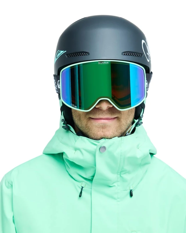 Quiksilver Snow Ski Skate Helmet LAWSON MIPS Mens Green - Image 1