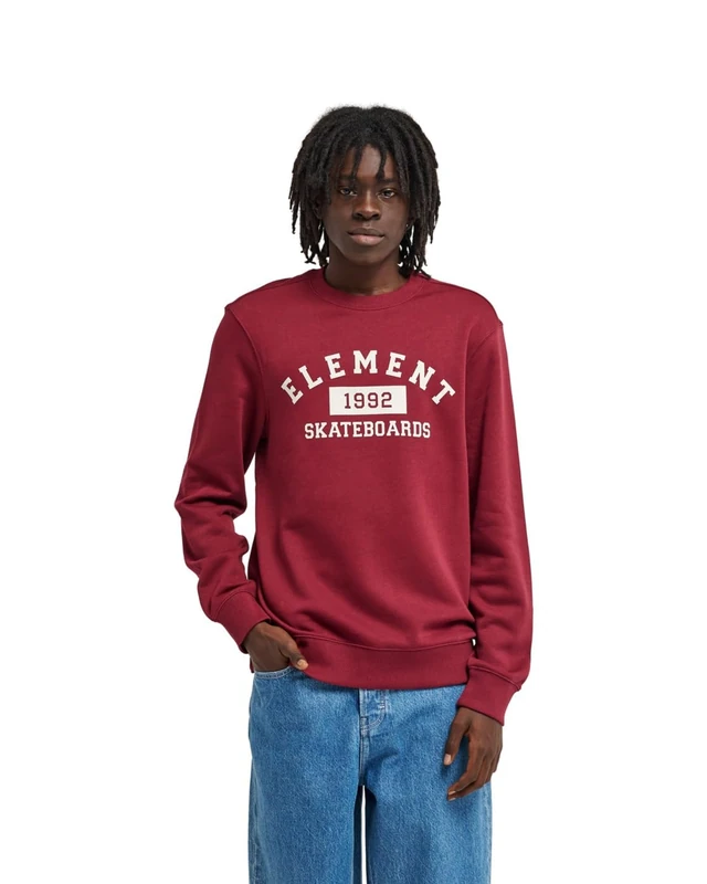 Element Home Team - Sweatshirt - Men - Red.