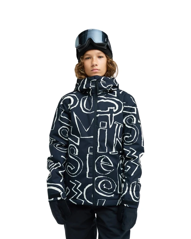Quiksilver Pants Mission Printed Youth JK Boys Black