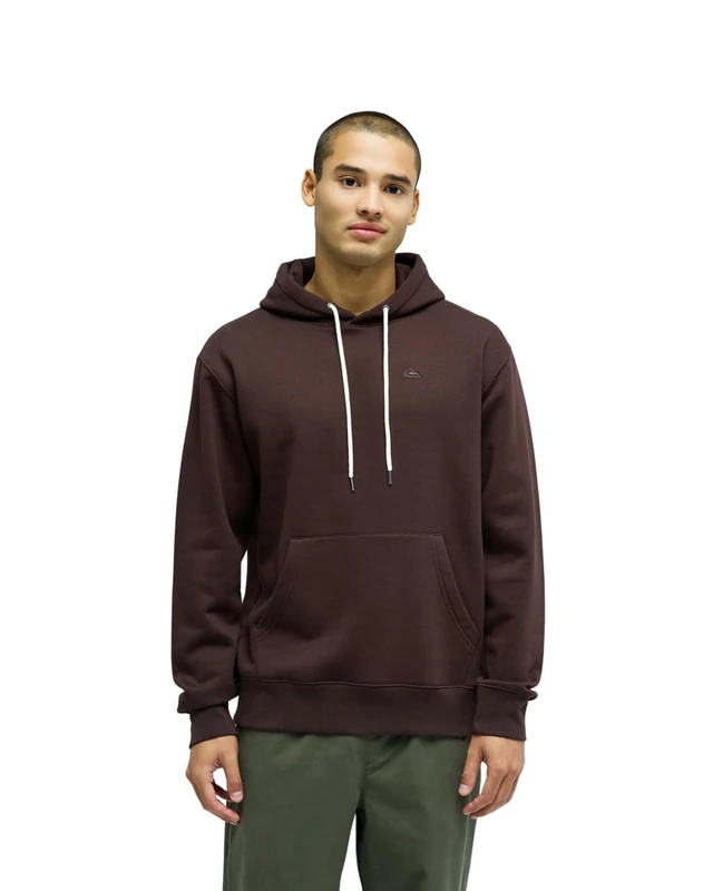 Quiksilver Hoodie SALT WATER HOODIE Mens Brown