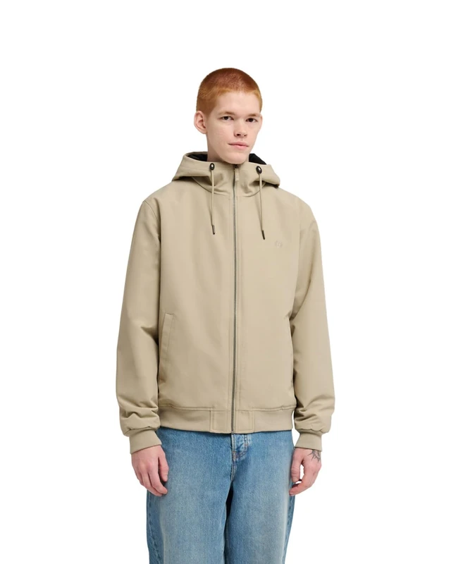 Element Hooded Bomber Jacket - Bomber Jacket - Men - Beige.