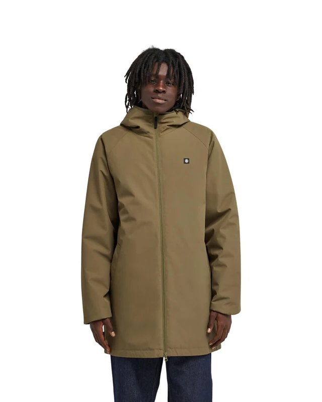 Element Alder 2.0 Travel Winter - Parka Shell Jacket - Men - Green.