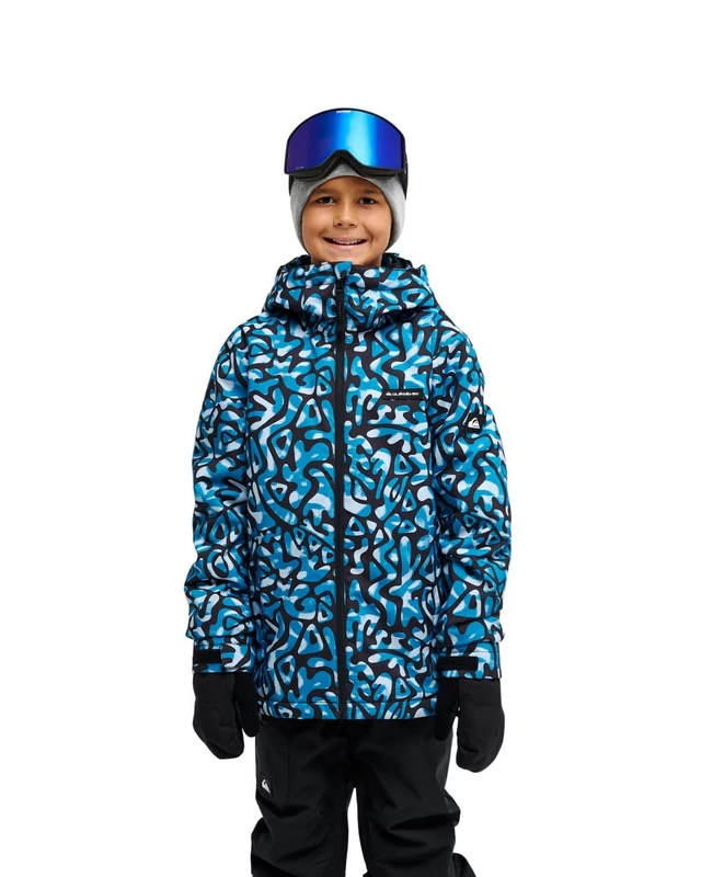 Quiksilver Pants Mission Printed Youth JK Boys Blue - Image 1