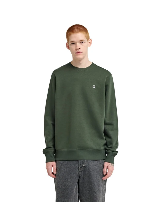 Element Icon Embroidery - Sweatshirt - Men - Green.