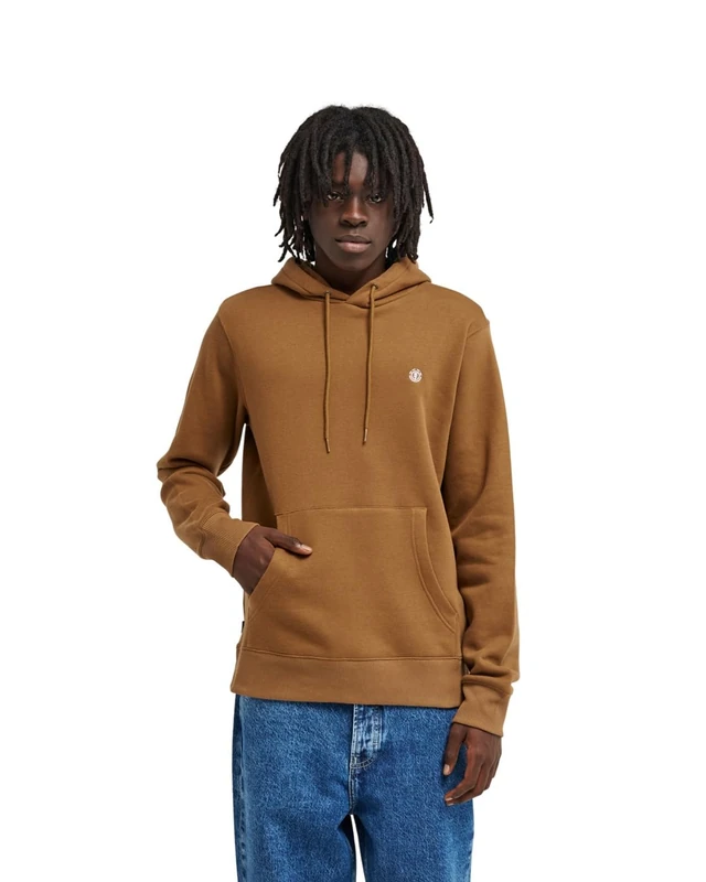Element Hoodie ICON EMBROIDERY PO Mens Brown