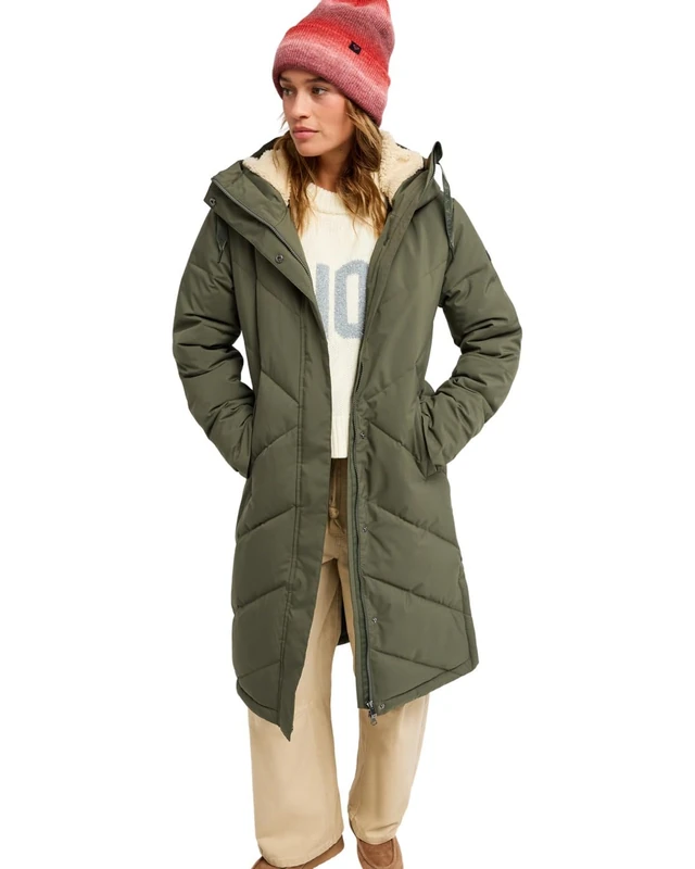 Roxy Ellie 5K - Cold Weather Jacket - Women - Green